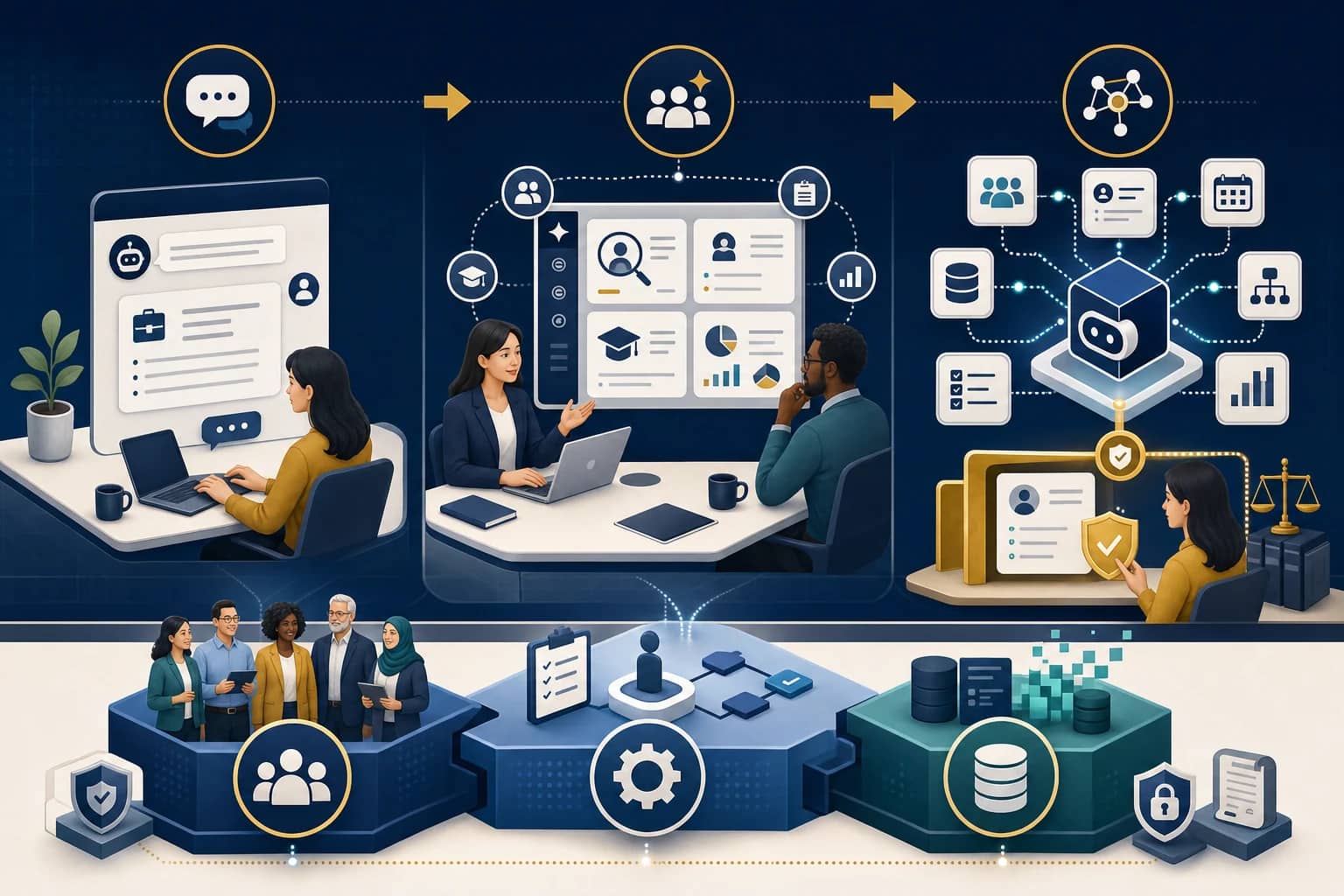 ภาพประกอบบทความ HR จะเริ่ม AI ตรงไหนดีในปี 2026: อย่าเริ่มที่ Chatbot ถ้า Workflow ยังไม่พร้อม