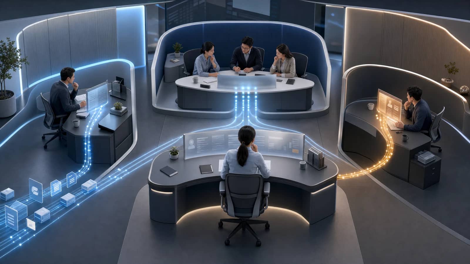 ภาพประกอบบทความ รีวิว Human-in-the-loop 3 แบบสำหรับ HR Agent: Tiered, Parallel หรือ Exception-based เลือกอย่างไร