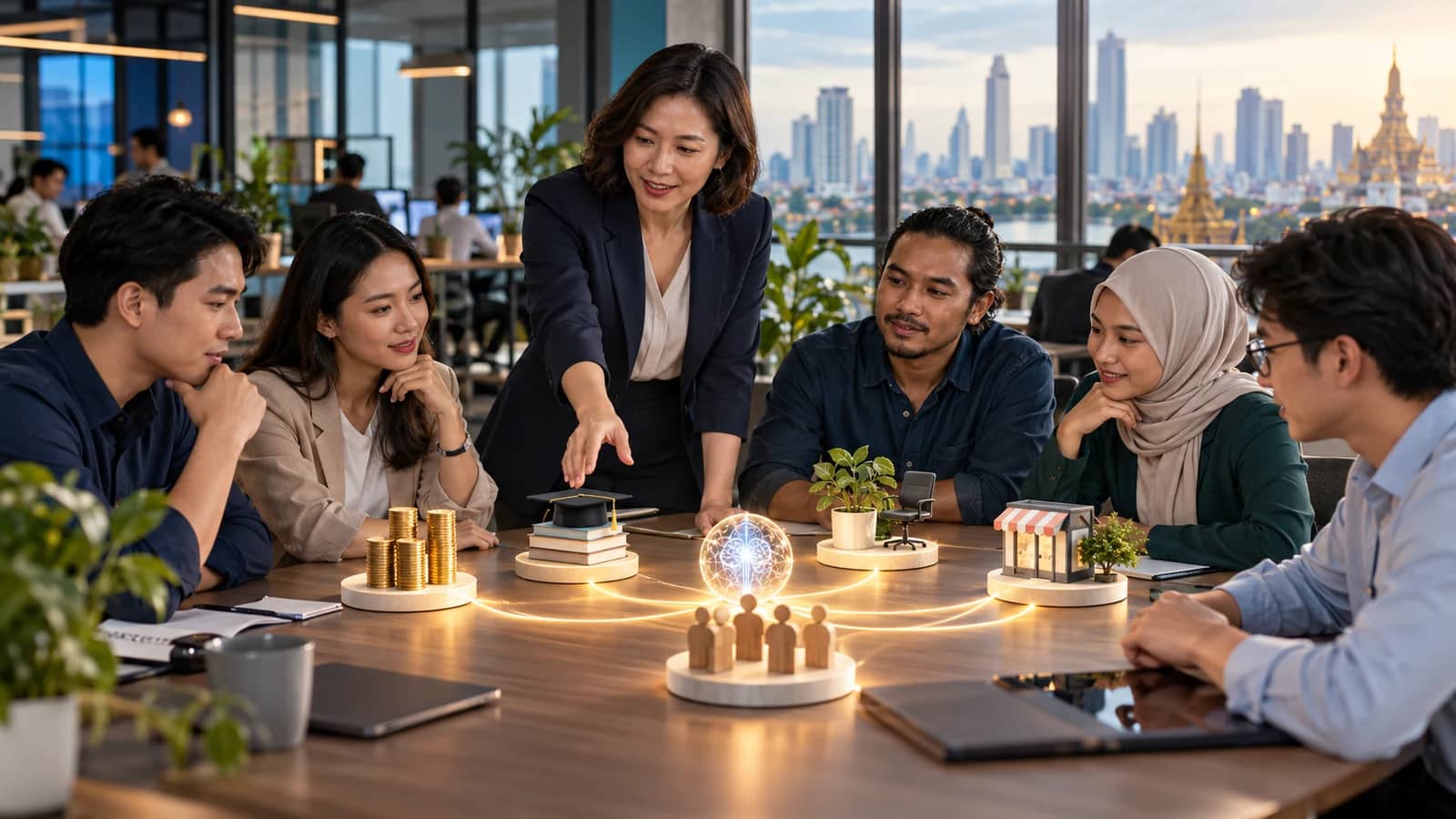 ภาพประกอบบทความ AI ทำงานเร็วขึ้น แต่ใครได้ Productivity Dividend: HR ต้องวัดผลถึงรายได้ คุณภาพงาน และโอกาสเรียนรู้